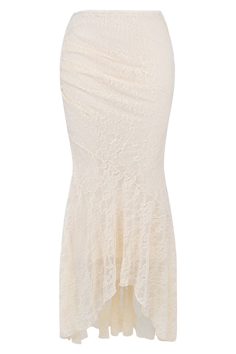 Therese Floral Lace Maxi Skirt, Alternate, color, VINTAGE CREAM