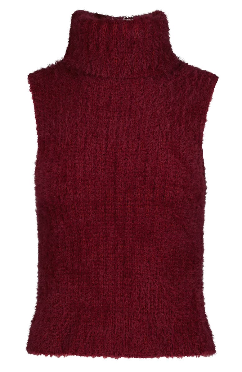 Bishop + Young Colette Sleeveless Turtleneck, Alternate, color, Scarlette