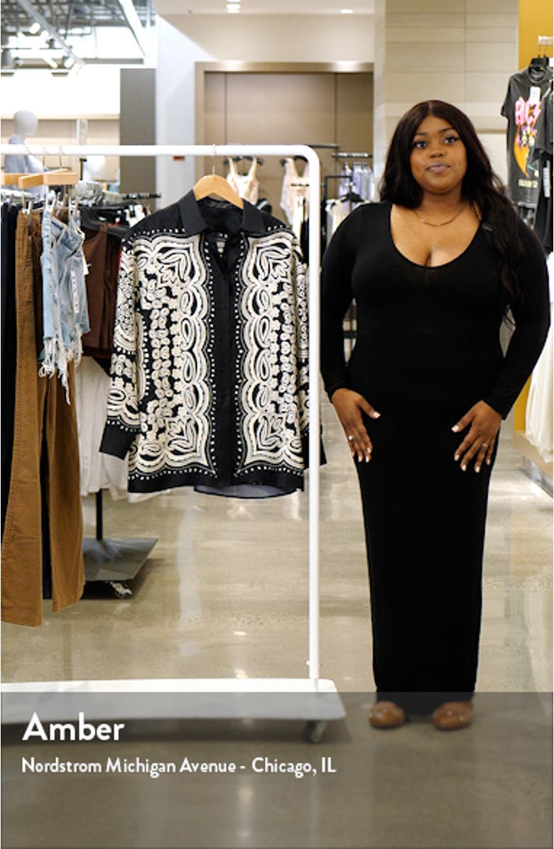 Alfie Print Silk Shirt, sales video thumbnail