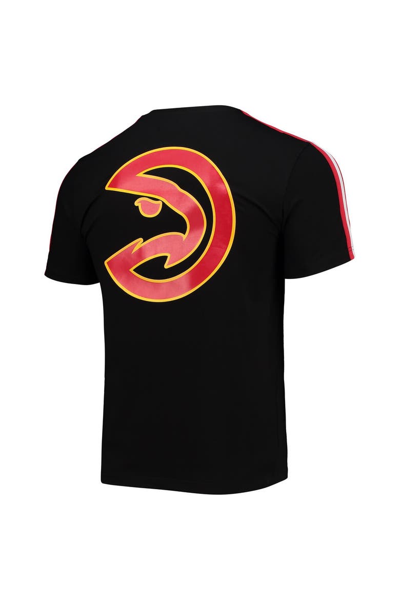 Men's Pro Standard Black Atlanta Hawks Mesh Capsule Taping T-Shirt, Alternate, color, Black