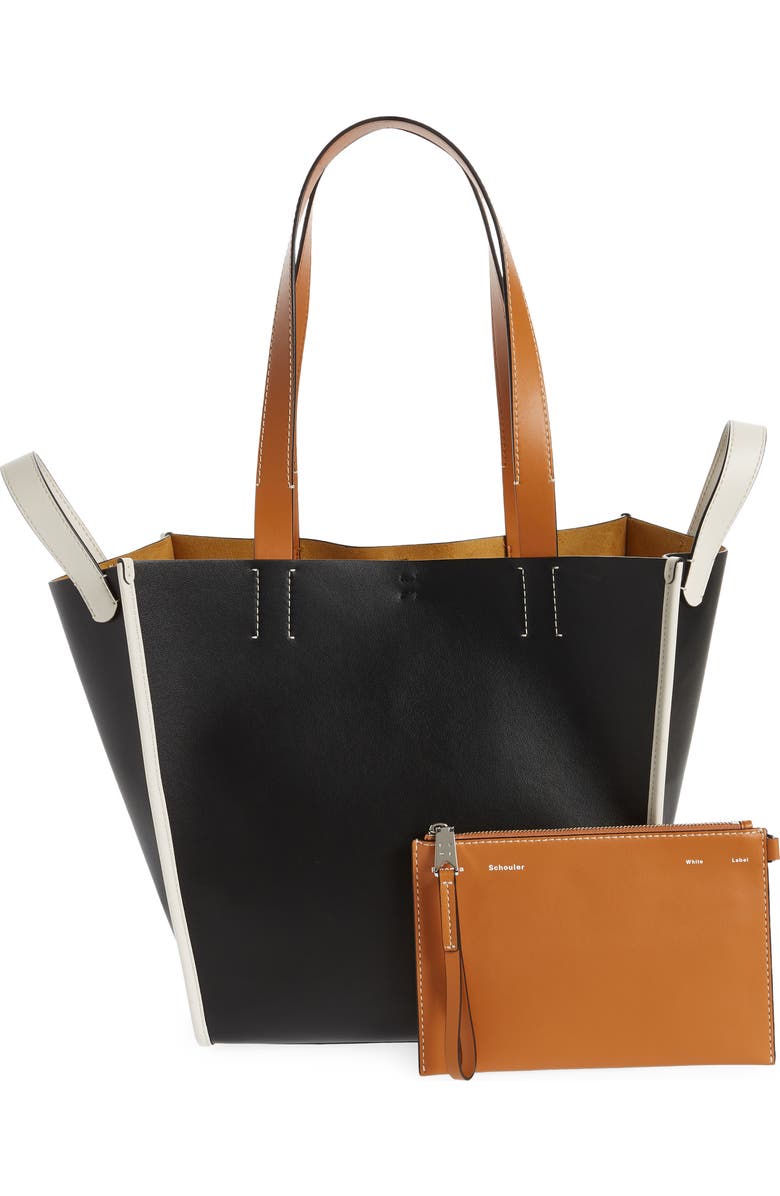 Proenza Schouler White Label Extra Large Mercer Leather Tote, Alternate, color,