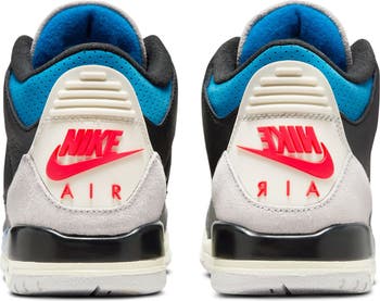 Kids' Air Jordan 3 Retro Basketball Sneaker