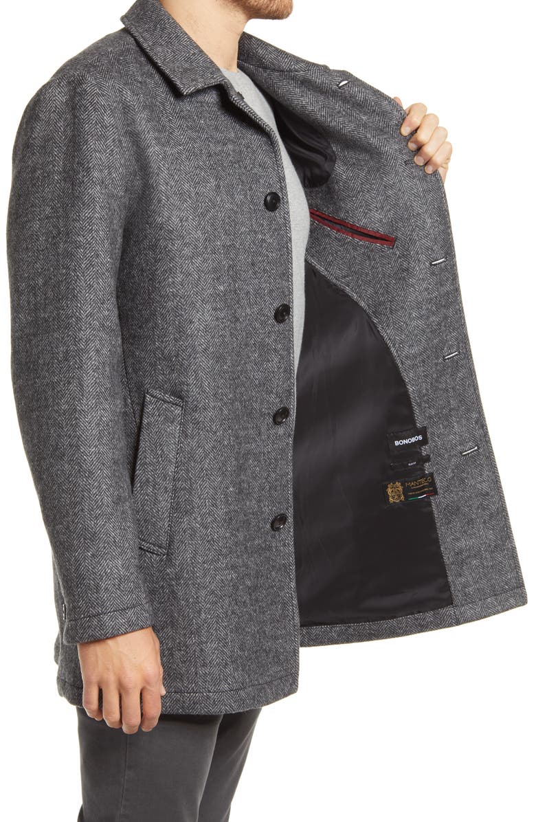 Bonobos Wool Blend Car Coat, Alternate, color,