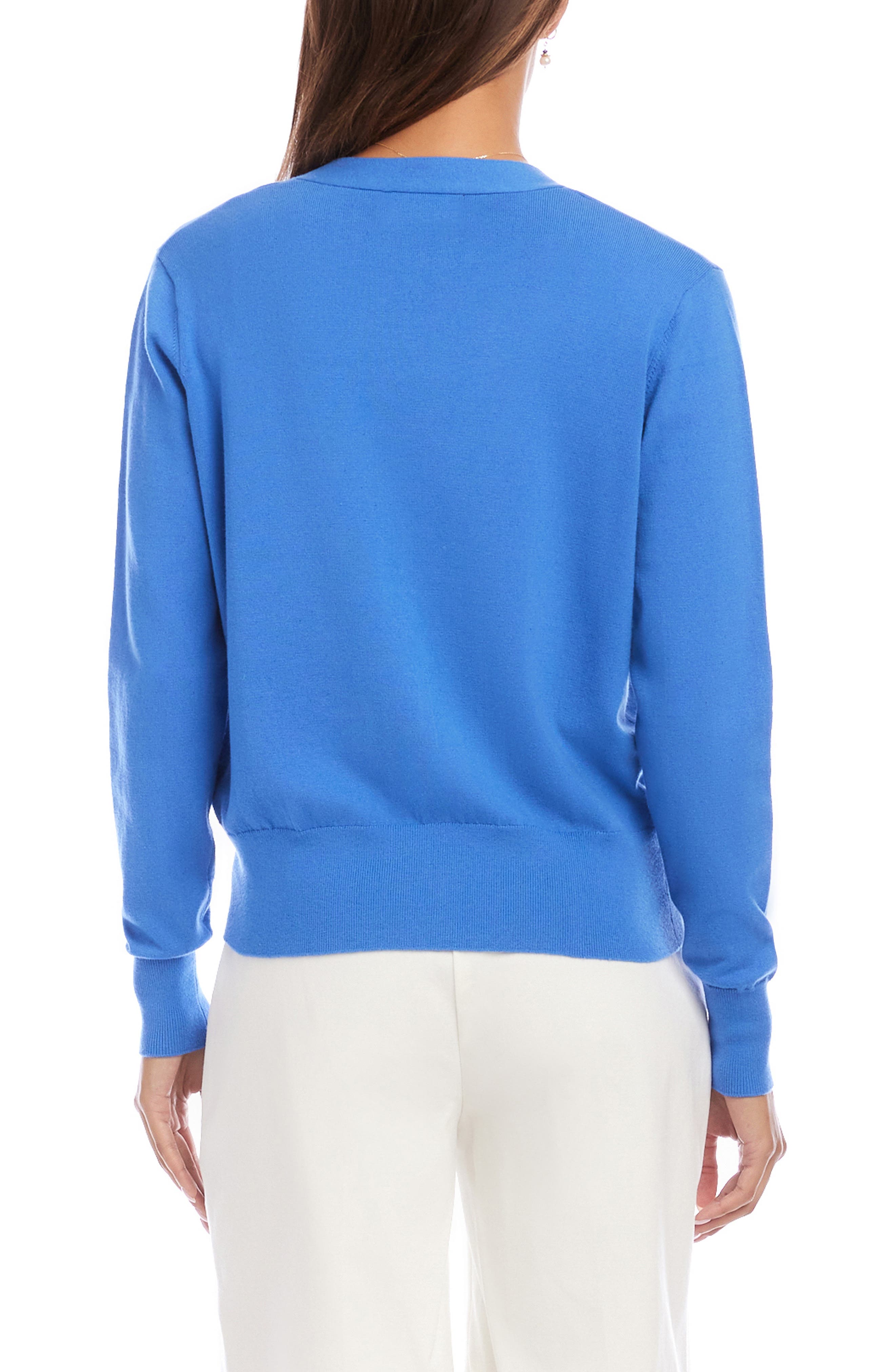 V-Neck Cardigan - image 4