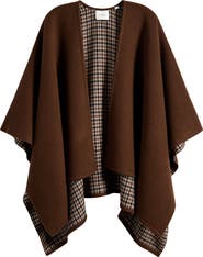 Vince Double Face Wool & Cashmere Cape