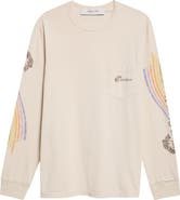 Golden Goose Gender Inclusive Journey Long Sleeve Pocket Graphic T-Shirt