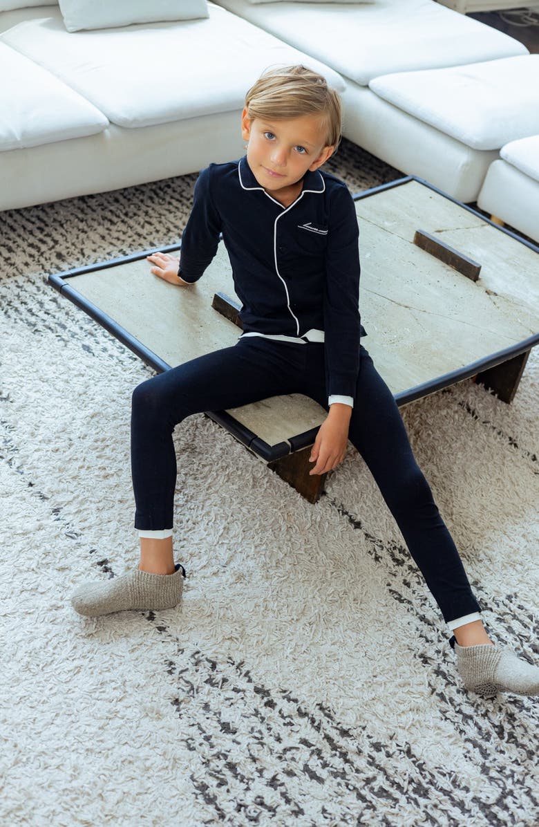 NoggiWear Layers Loungewear Set, Alternate, color, Black