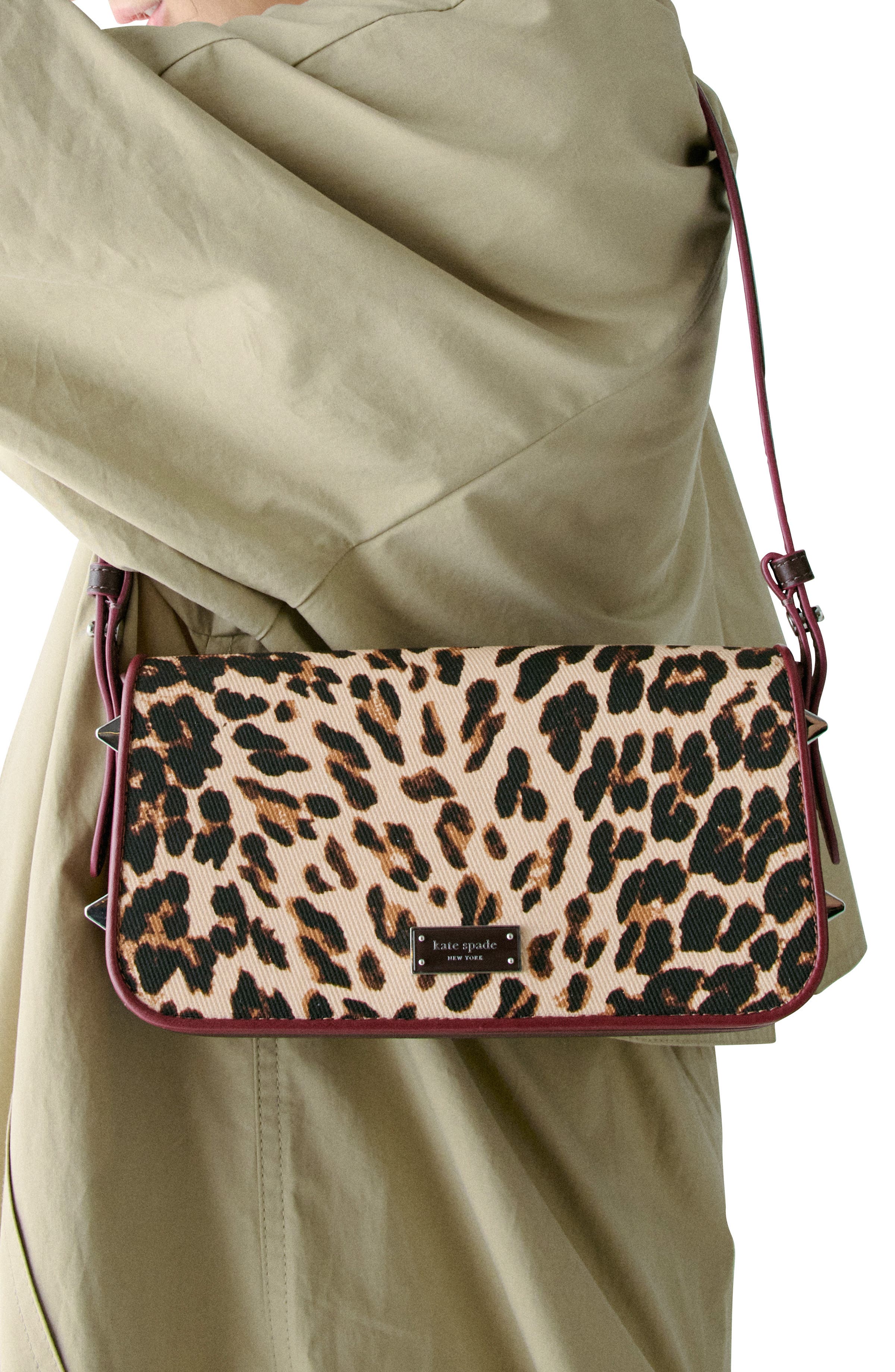 Kate Spade New York small liv leather downtown shoulder bag, Alternate, color, 