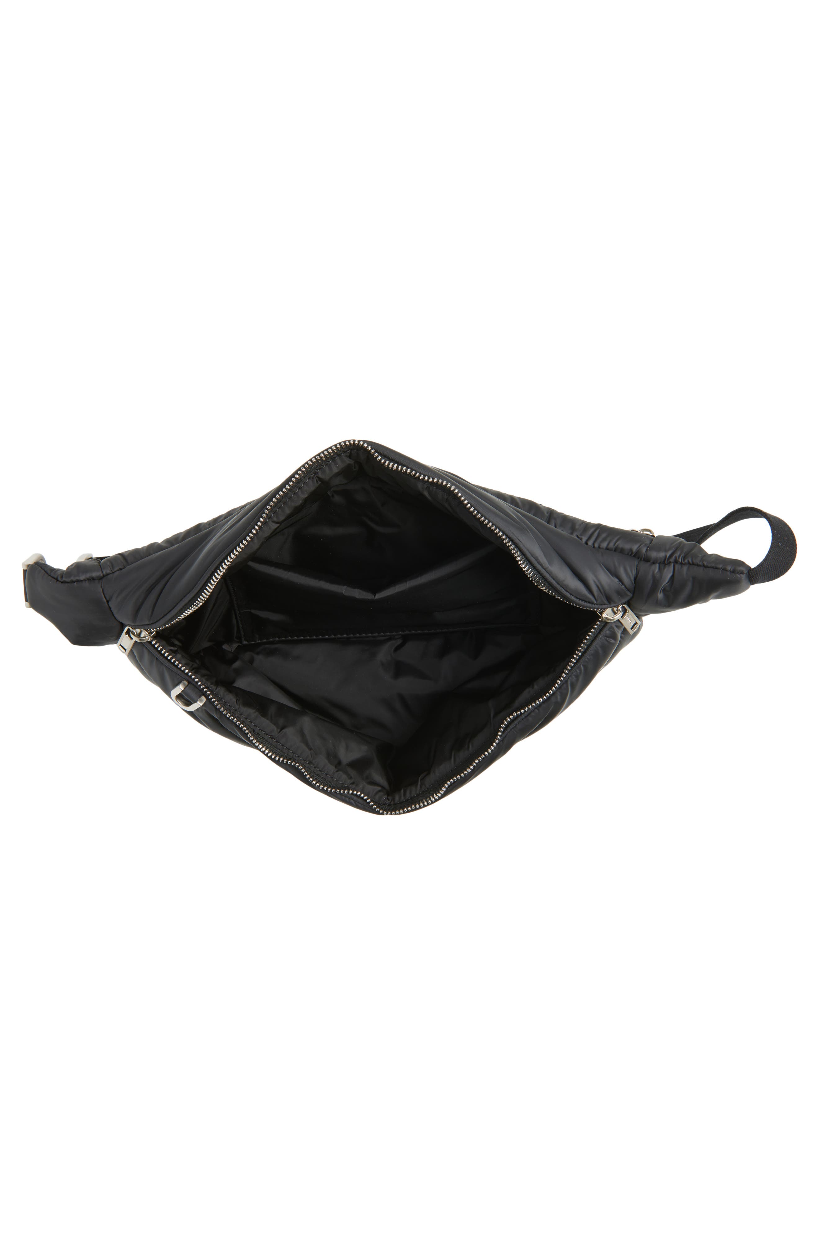 Moncler x Rick Owens Belt Bag, Alternate, color, Black