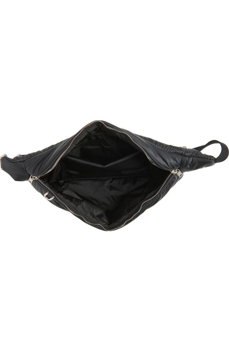 Moncler x Rick Owens Belt Bag, Alternate, color, Black