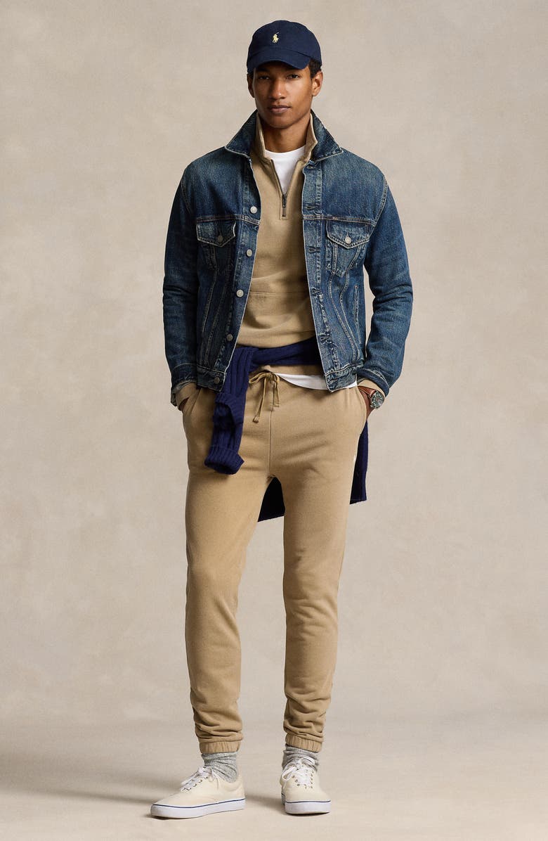 Polo Ralph Lauren Cotton French Terry Sweatpants, Alternate, color, 