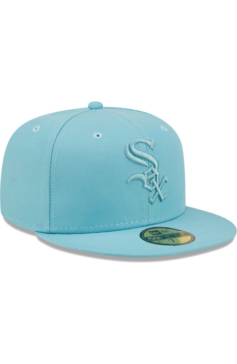 New Era Men's New Era Light Blue Chicago White Sox Color Pack 59FIFTY Fitted Hat, Alternate, color, Light Blue