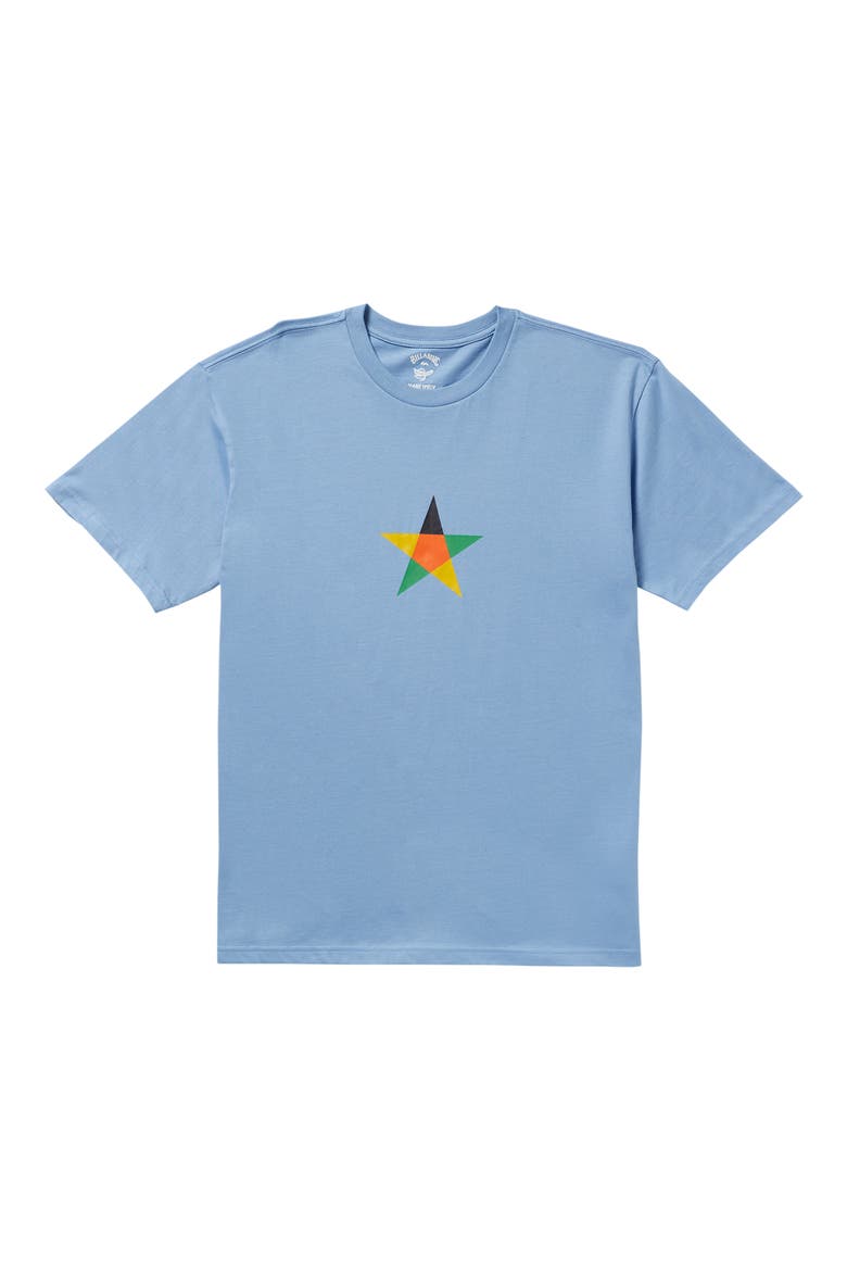 Star Graphic T-Shirt, Alternate, color, SKY