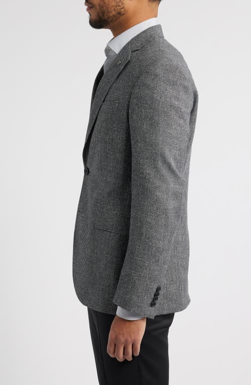 Allsaints Ross Slim Fit Wool & Linen Sport Coat In Grey
