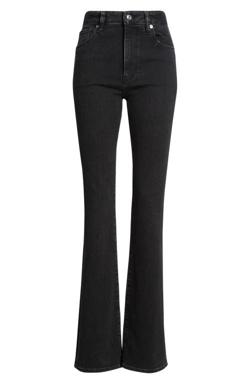 Frame The Reboot High Waist Bootcut Jeans In Black