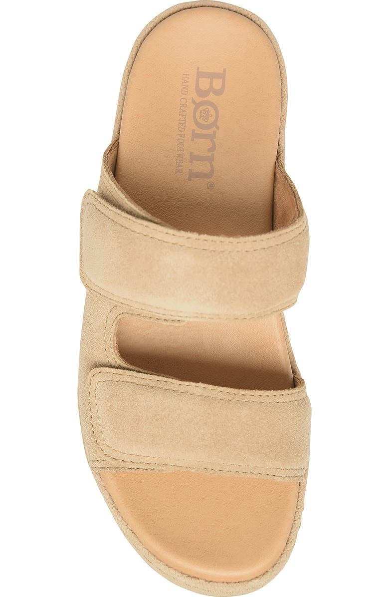 Børn Vivian Platform Sandal, Alternate, color, Taupe Suede