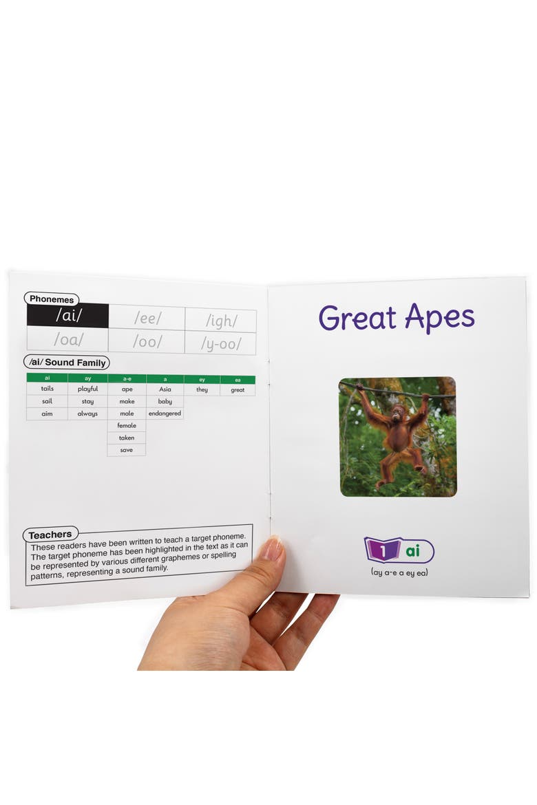 Decodable Readers Sound Families, Alternate, color, Multicolored