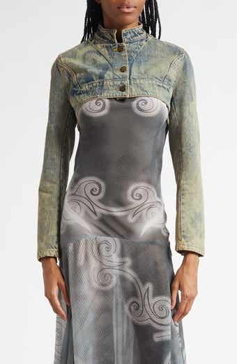 Denim Bolero Jacket