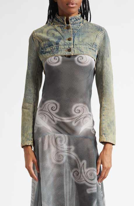 Denim Bolero Jacket