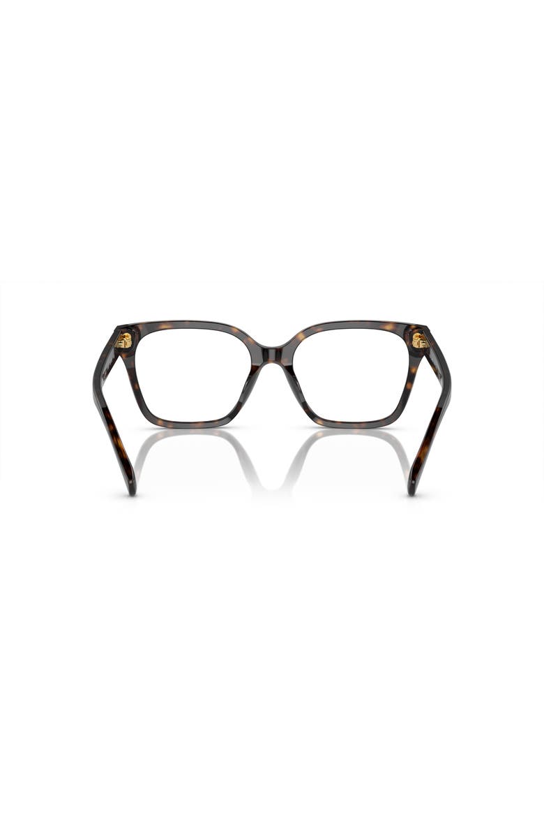 RALPH 53mm Square optical glasses, Alternate, color, Tortoise