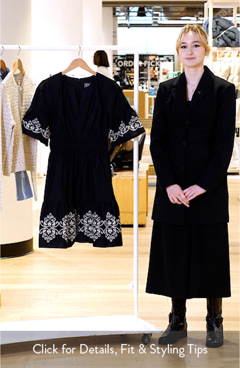 Ruffle Cotton Dress, sales video thumbnail