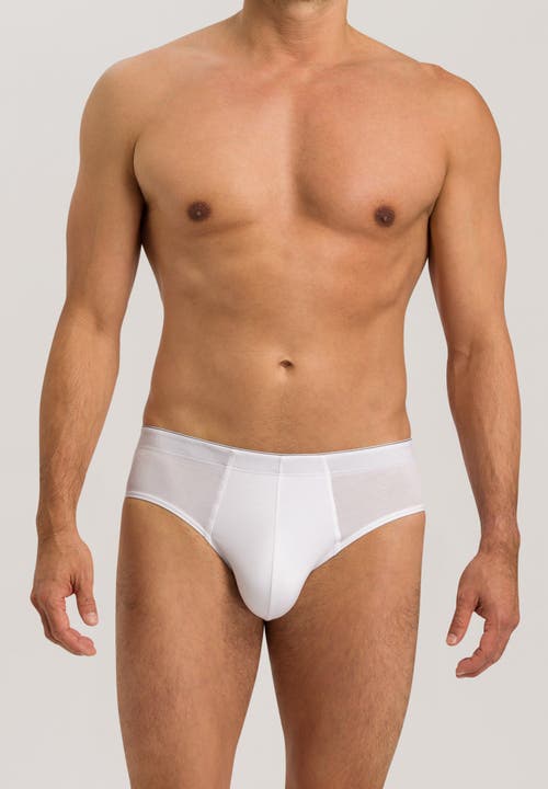 Hanro Cotton Superior Cotton Brief In White