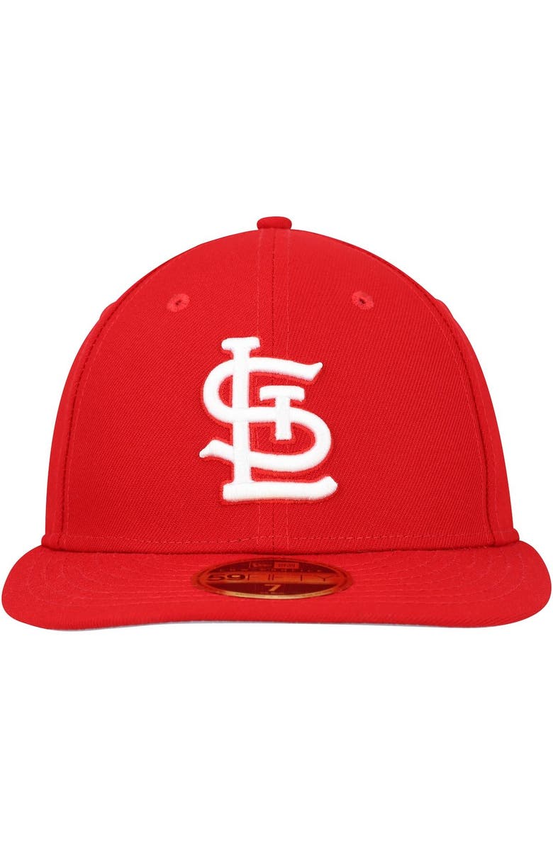 New Era Men's New Era Scarlet St. Louis Cardinals Low Profile 59FIFTY Fitted Hat, Alternate, color, Scarlet
