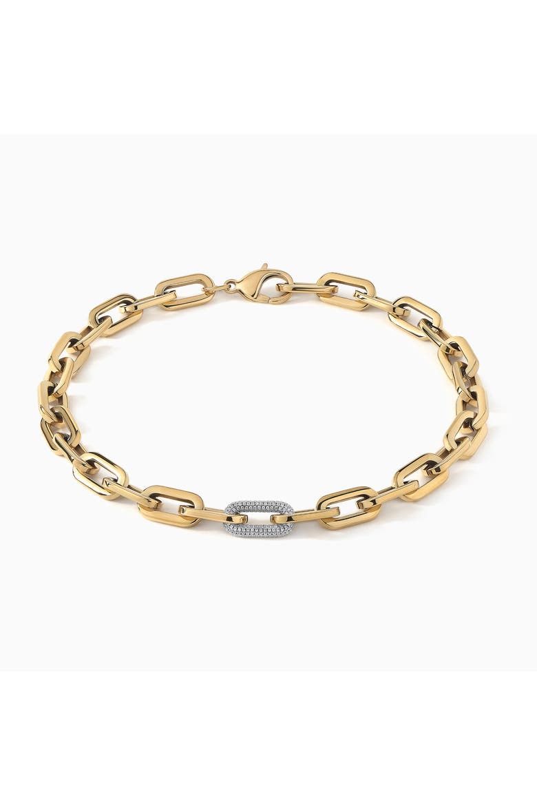 The Diana Chain Necklace, Main, color, Gold