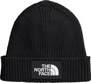 The North Face Logo Box Cuffed Beanie