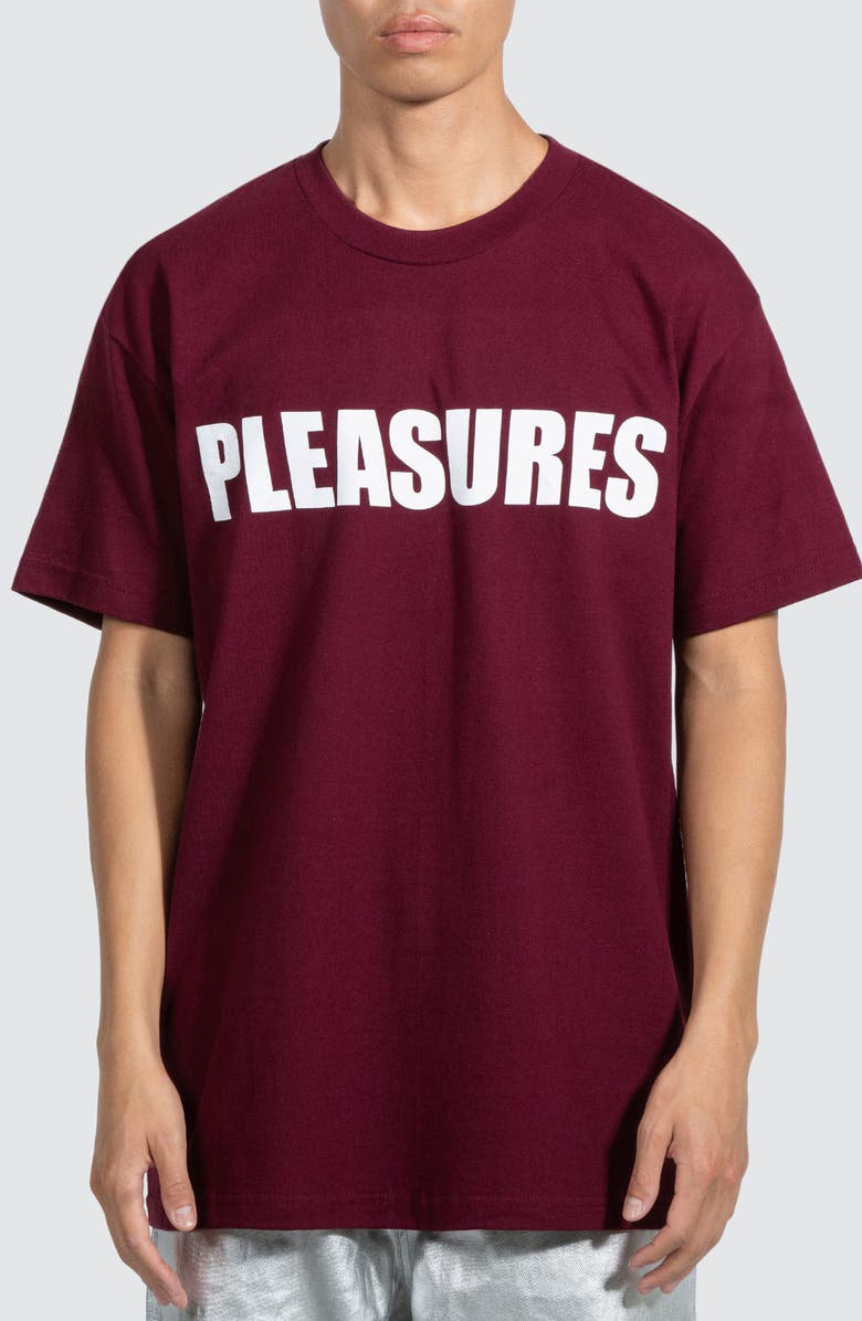 PLEASURES Security Cotton Graphic T-Shirt, Main, color, 