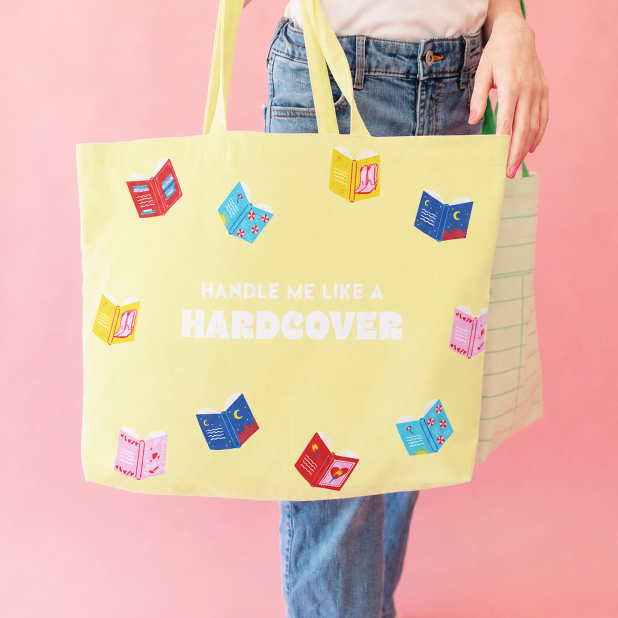 Handle Me Like A Hardcover Tote Bag, Alternate, color, Assorted Pre-Pack