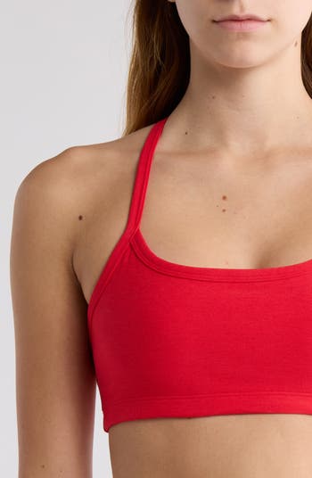 Space Dye Slim Racerback Sports Bra