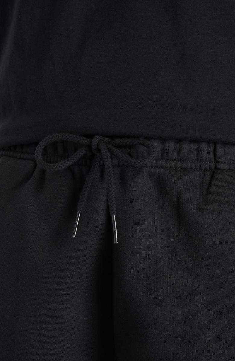 New Balance Reimagined Fleece Shorts, Alternate, color, Black