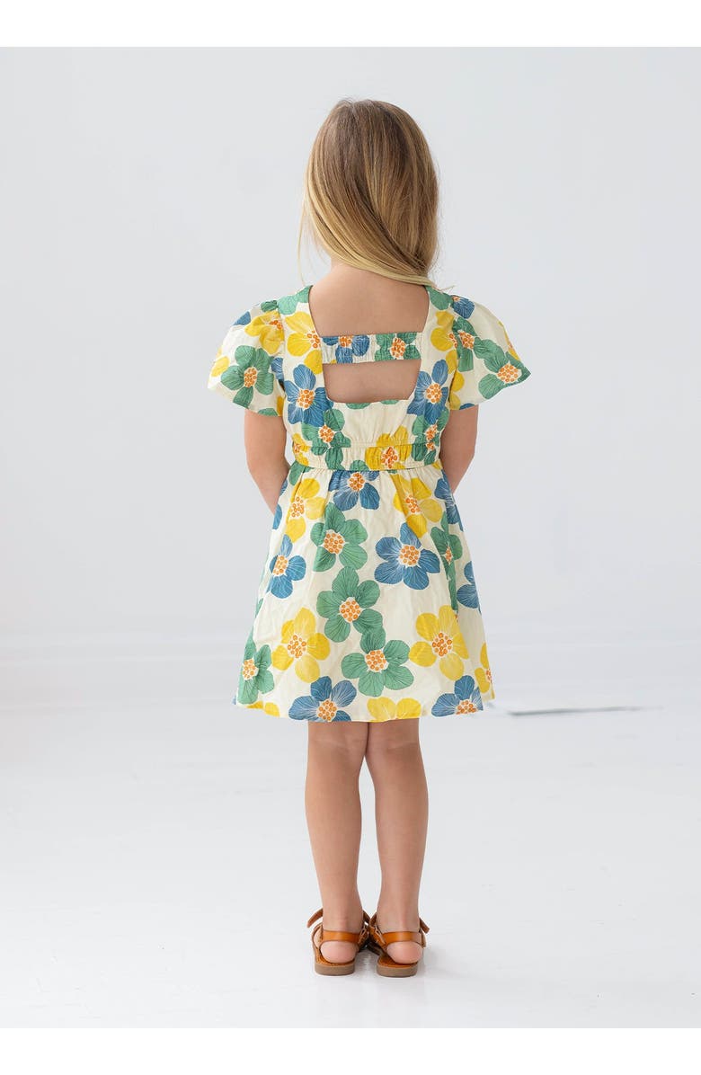Mabel + Honey Hai Hai Petals Dress, Alternate, color, White