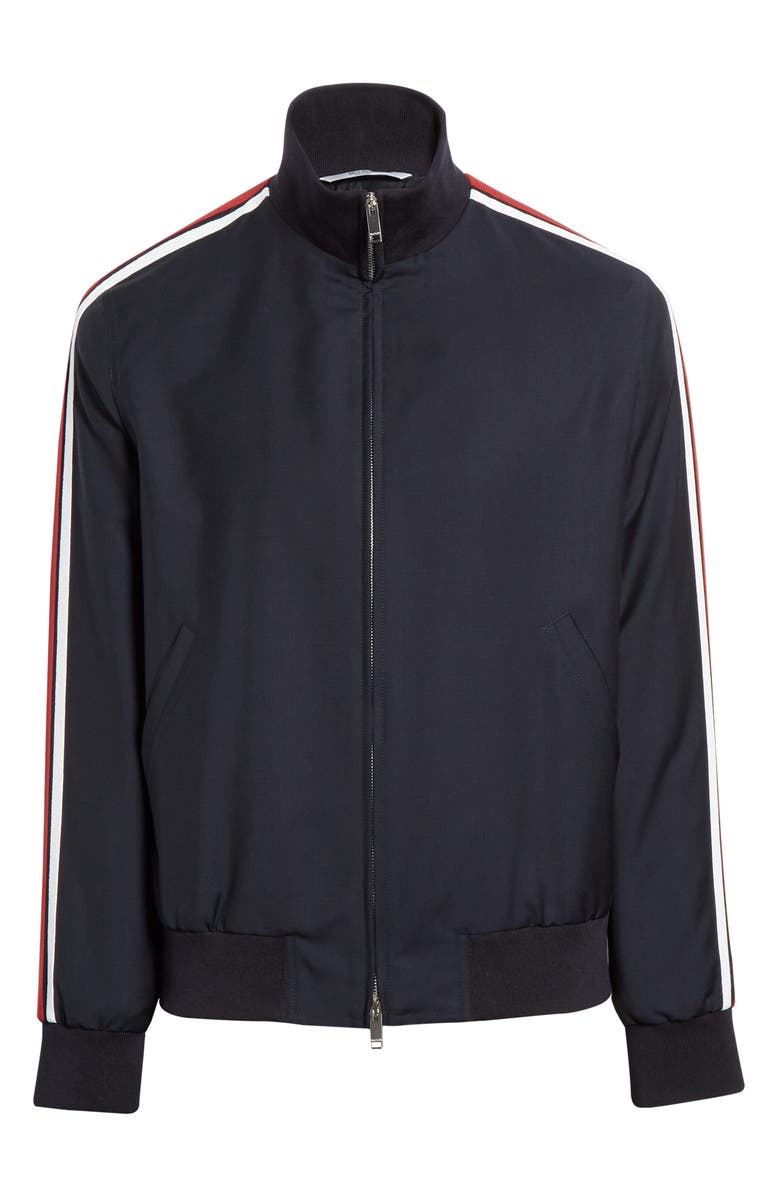 Valentino Stripe Track Jacket, Alternate, color,
