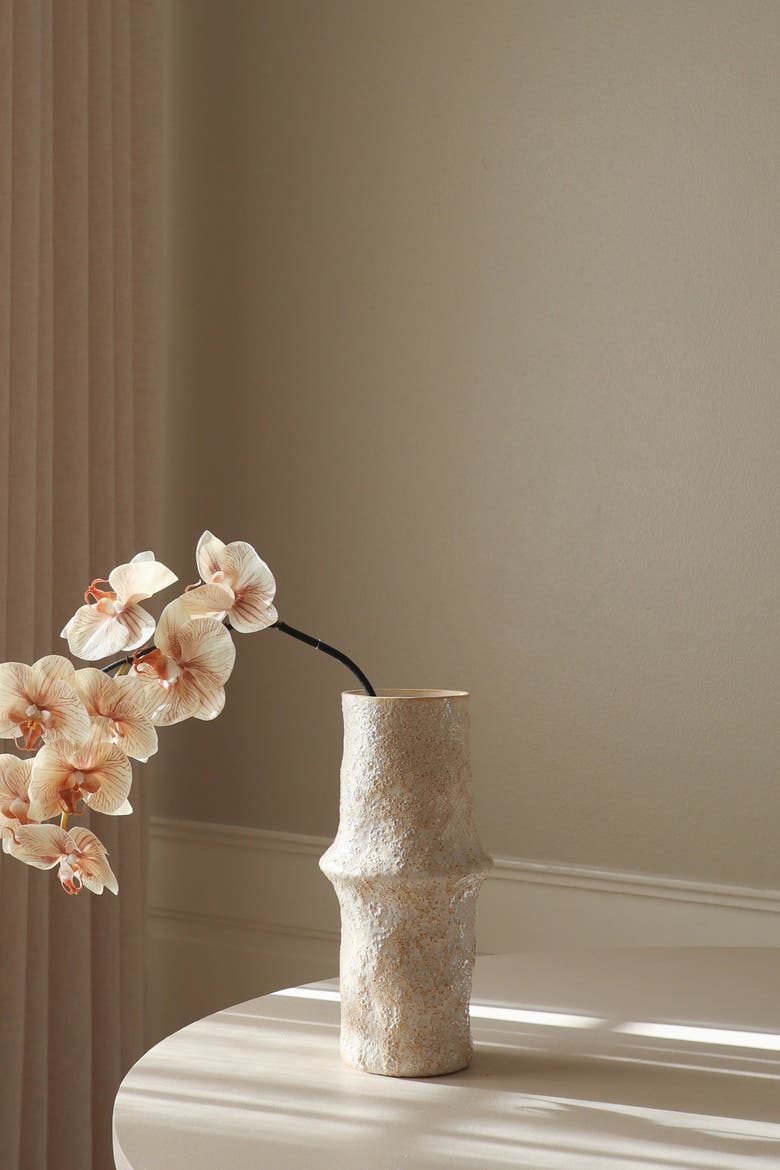 Beige Large Orchid Flower, Alternate, color, Beige