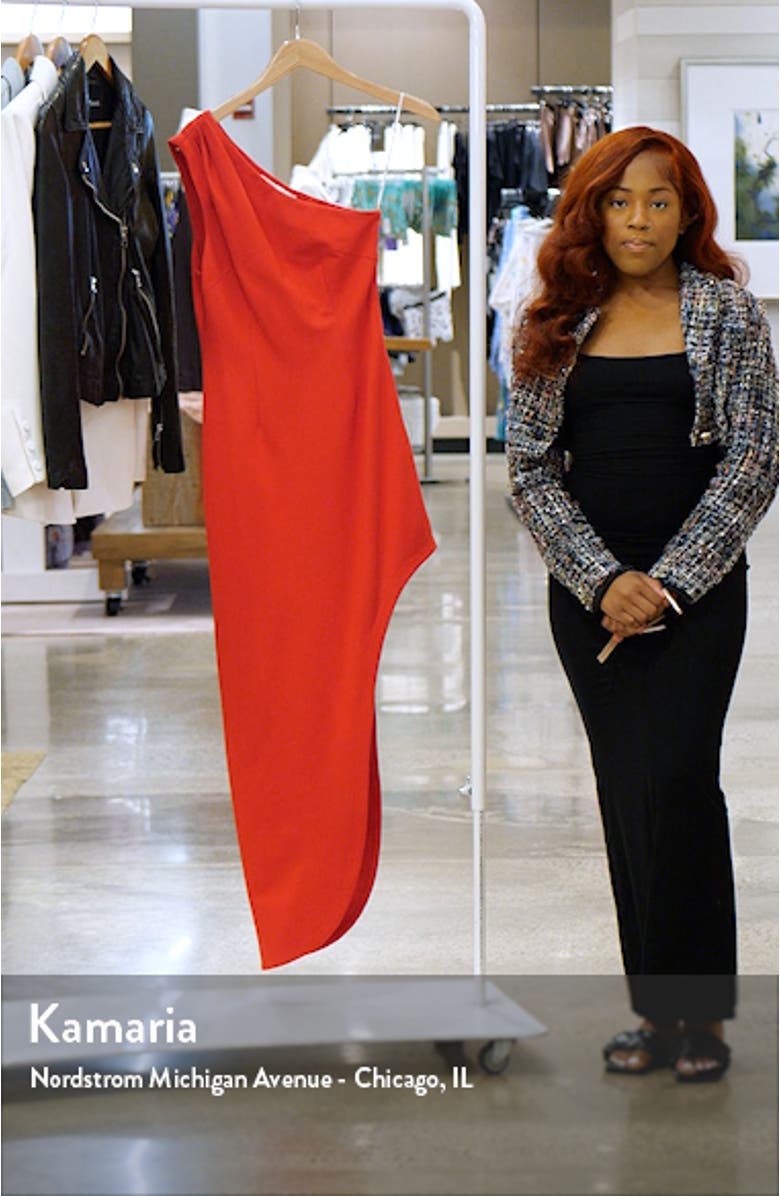 Ellie One-Shoulder Dress, sales video thumbnail