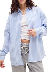 BDG Urban Outfitters Stripe Poplin Shirt