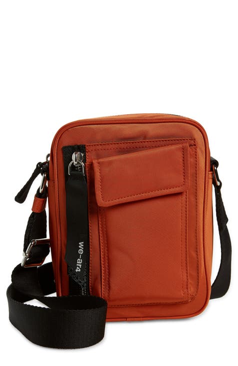 Orange side bag best sale