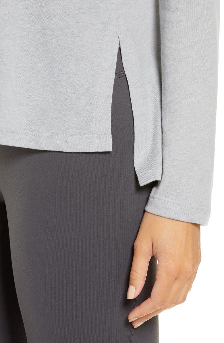 Beyond Yoga Boyfriend Long Sleeve Jersey T-Shirt, Alternate, color,