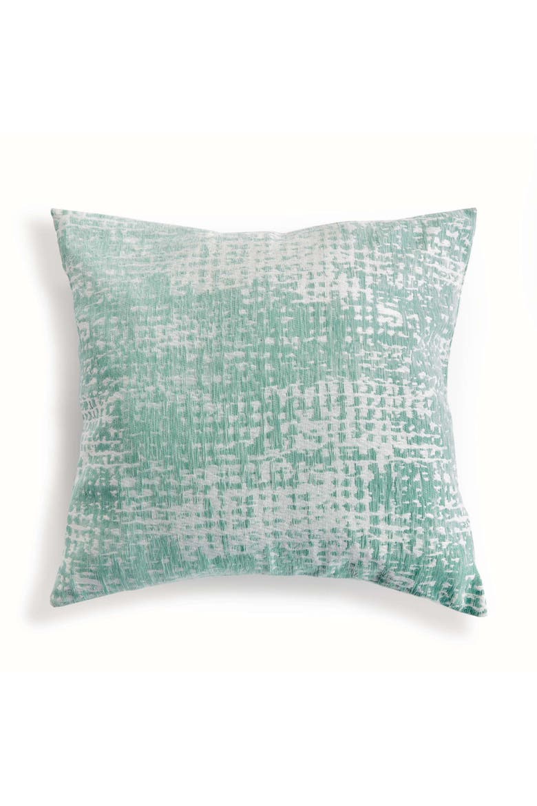 Hana Square Indoor-Outdoor Pillow 24", Main, color, Blue