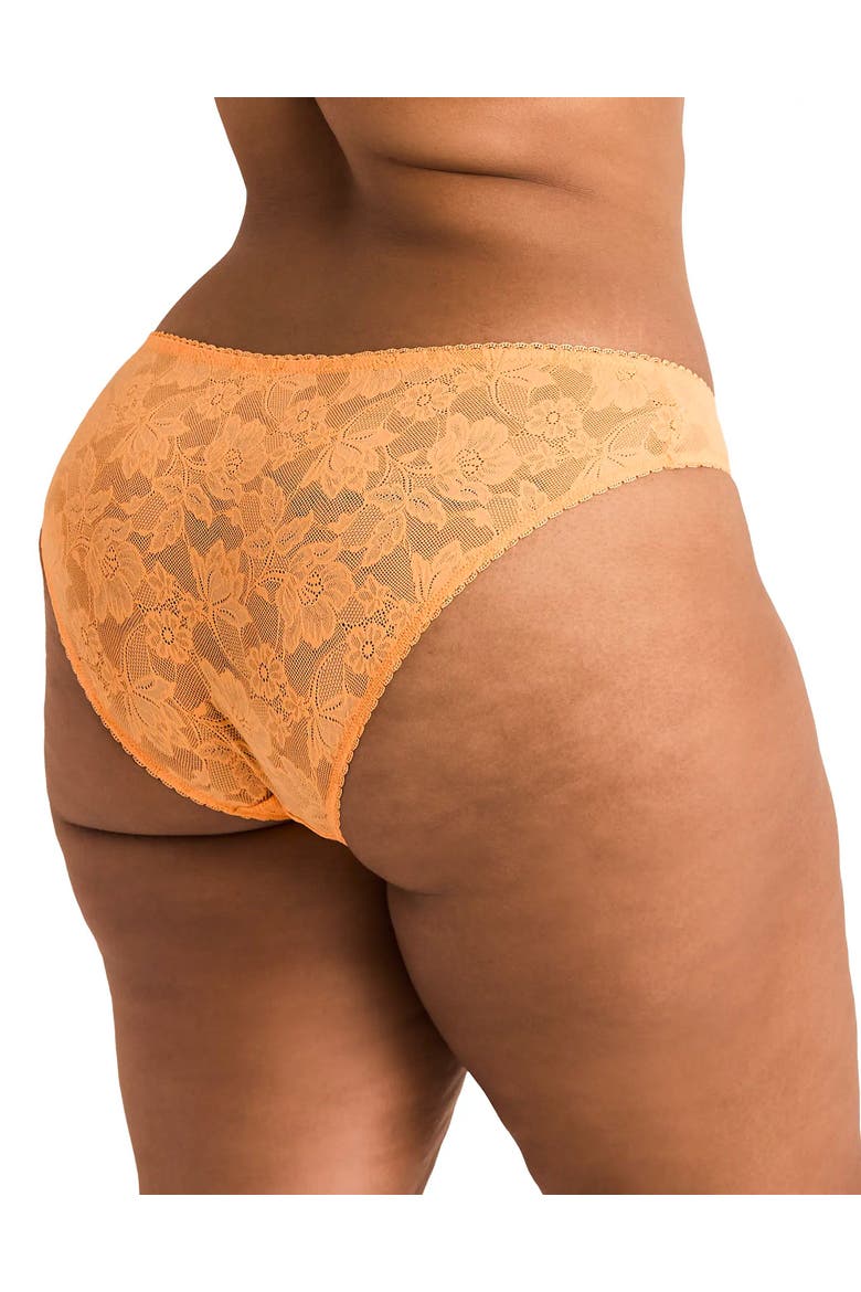 Leina Bikini Panties, Alternate, color, Medium orange