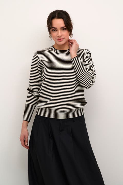 Kanala Round Neck Tight Knit Pullover