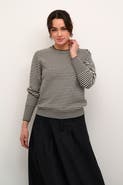 Kaffe Kanala Round Neck Tight Knit Pullover