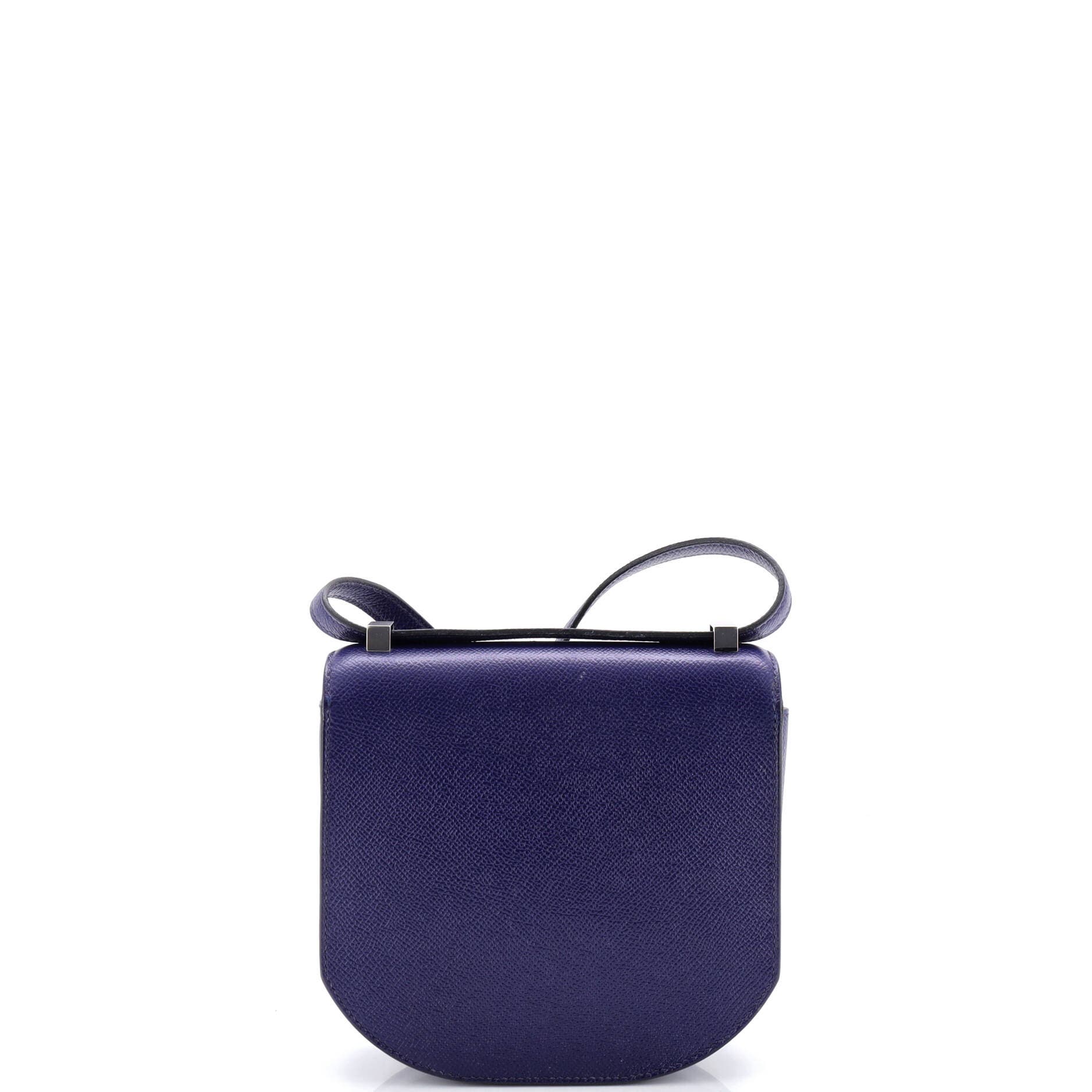 Pre-Owned Hermes Mosaique au 24 Bag Epsom 17, Alternate, color, Bleu Encre