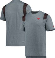 Nike Men's Nike Pewter Tampa Bay Buccaneers Sideline Tonal Logo Performance Player T-Shirt