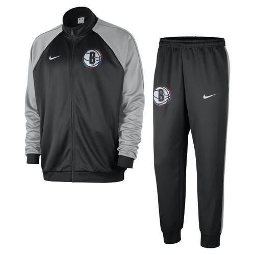 Nike Black Brooklyn Nets 2024/25 City Edition Lightweight Full-zip Jacket & Pants Set