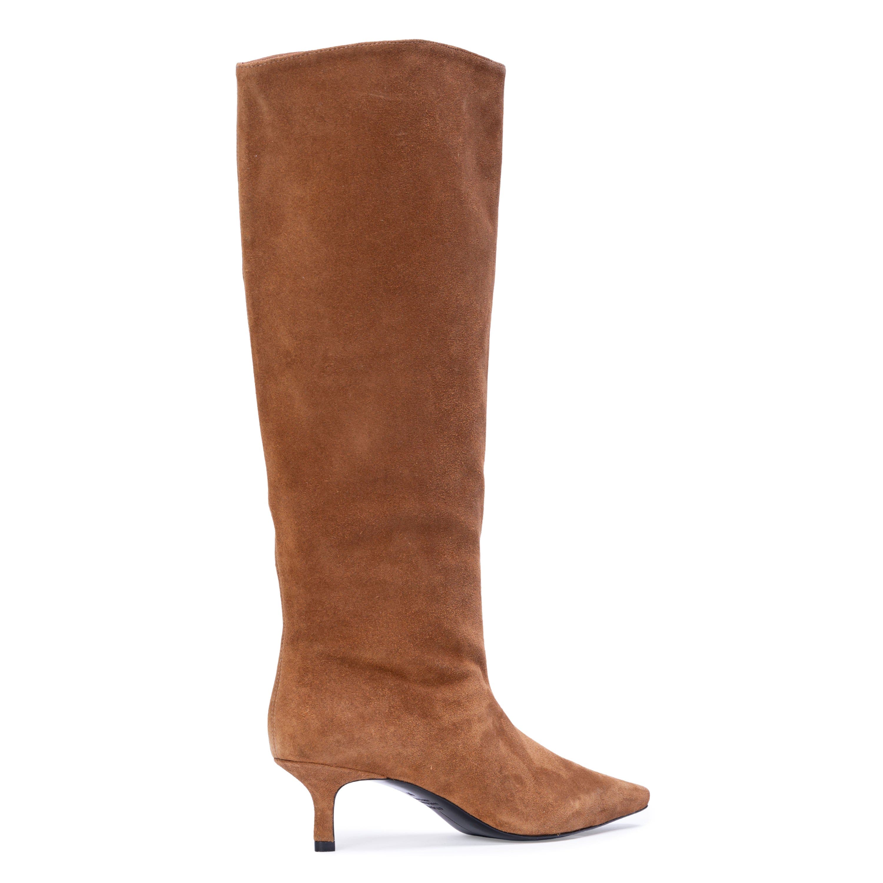 Sutton 50 Boot, Alternate, color, Caramel Suede