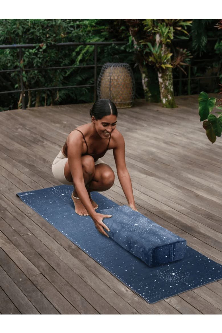 Yoga Bolster, Alternate, color, Celestial
