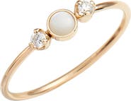 Zoë Chicco Diamond & Opal Cluster Ring